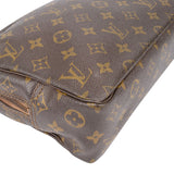 Louis Vuitton Canvas Monogram Trousse Toilette 28 Clutch