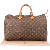 Louis Vuitton Canvas Monogram Speedy 40 Handbag