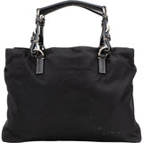 Prada Black Nylon Triangle Handbag