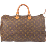 Louis Vuitton Canvas Monogram Speedy 40 Handbag