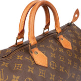 Louis Vuitton Canvas Monogram Speedy 40 Handbag