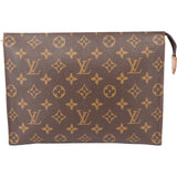 Louis Vuitton Canvas Monogram Poche Toilette 25 Clutch