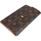 Louis Vuitton Canvas Monogram Sarah Wallet
