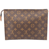Louis Vuitton Canvas Monogram Poche Toilette 25 Clutch