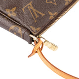 Louis Vuitton Canvas Monogram Pochette Accessoire Handbag