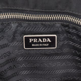 Prada Black Nylon Triangle Handbag