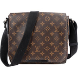 Louis Vuitton Monogram Canvas Macassar District PM Crossbody Bag