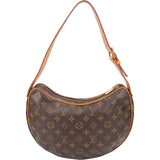 Louis Vuitton Canvas Monogram Croissant MM Shoulder Bag