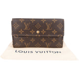 Louis Vuitton Canvas Monogram Sarah Wallet