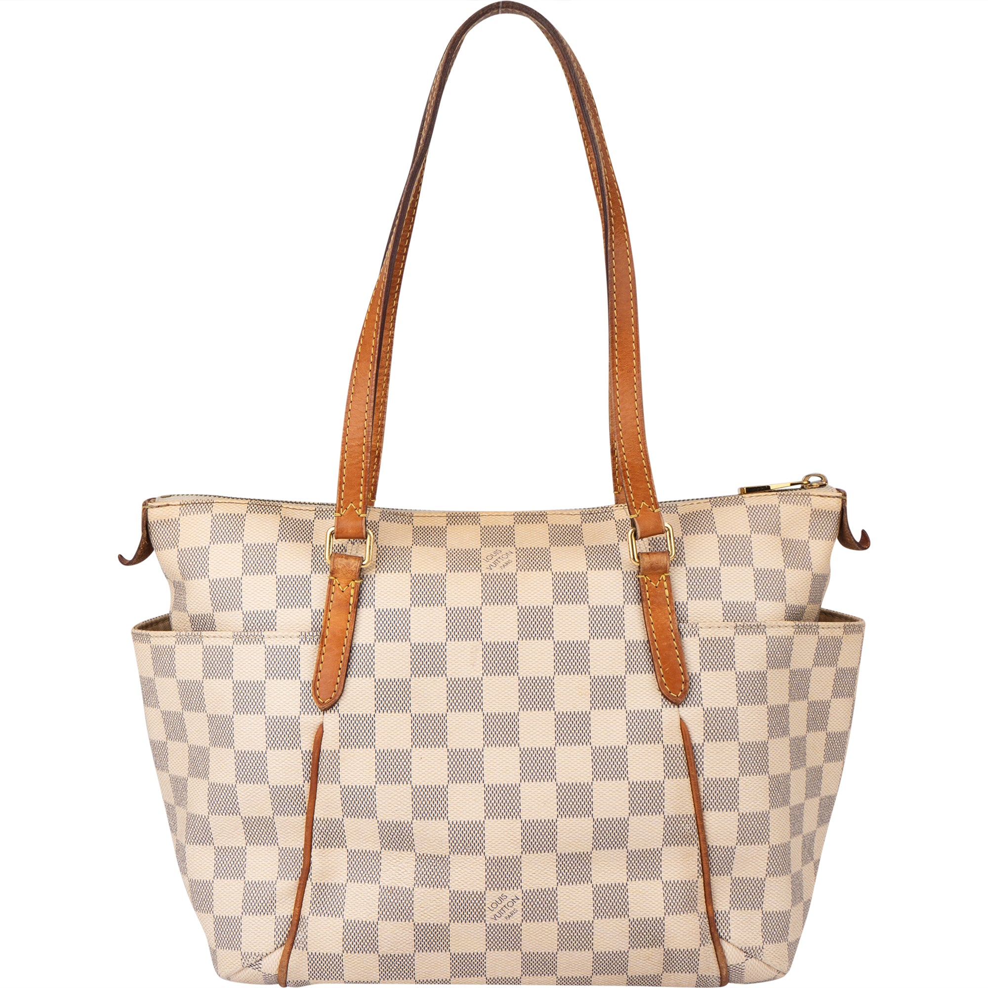 Louis Vuitton Damier Azur Monogram Totally PM Handbag - vintageandkickz