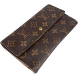 Louis Vuitton Canvas Monogram Sarah Wallet