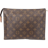 Louis Vuitton Canvas Monogram Poche Toilette 25 Clutch