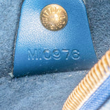 Louis Vuitton Bleu Epi Leather Soufflot Set Handbag