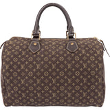 Louis Vuitton Mini Lin Monogram Speedy 30 Handbag