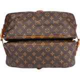 Louis Vuitton Canvas Monogram Saumur GM Crossbody Bag