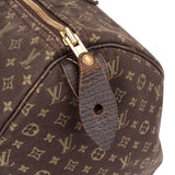 Louis Vuitton Mini Lin Monogram Speedy 30 Handbag