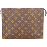 Louis Vuitton Canvas Monogram Poche Toilette 25 Clutch