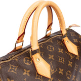 Louis Vuitton Canvas Monogram Speedy 30 Handbag