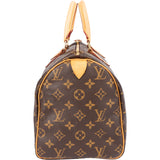 Louis Vuitton Canvas Monogram Speedy 30 Handbag