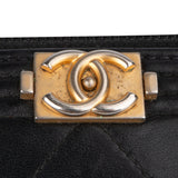 Chanel Quilted Lambskin Boy Wallet