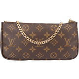 Louis Vuitton Canvas Monogram Pochette Accessoire Shoulder Bag