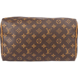 Louis Vuitton Canvas Monogram Speedy 30 Handbag