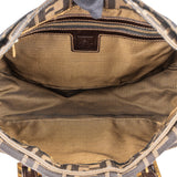 Fendi FF Monogram Baguette Buckle Handbag