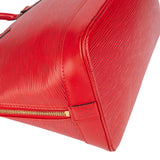Louis Vuitton Rouge Epi Leather Alma PM Handbag
