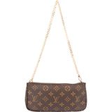 Louis Vuitton Canvas Monogram Pochette Accessoire Shoulder Bag