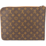 Louis Vuitton Canvas Monogram Poche Documents Clutch
