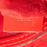 Louis Vuitton Rouge Epi Leather Alma PM Handbag