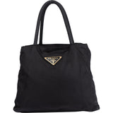 Prada Black Nylon Triangle Handbag