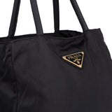 Prada Black Nylon Triangle Handbag