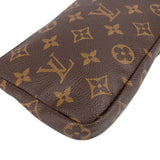 Louis Vuitton Canvas Monogram Pochette Accessoire Shoulder Bag