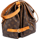 Louis Vuitton Canvas Monogram Saumur GM Crossbody Bag