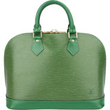 Louis Vuitton Vert Epi Leather Alma PM Handbag