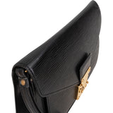 Louis Vuitton Noir Epi Leather Dragonne Clutch