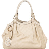 Gucci Leather GG Monogram Abbey Handbag