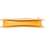 Louis Vuitton Yellow Vernis Monogram Lexington Handbag