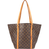 Louis Vuitton Canvas Monogram Sac Shopping Shoulder Bag