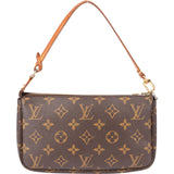 Louis Vuitton Canvas Monogram Pochette Accessoire Handbag