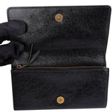 Balenciaga Black Leather City Wallet