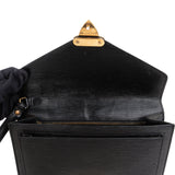 Louis Vuitton Noir Epi Leather Dragonne Clutch