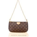 Louis Vuitton Canvas Monogram Single Multipochette Shoulder Bag