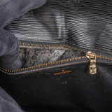 Louis Vuitton Noir Epi Leather Dragonne Clutch