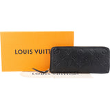 Louis Vuitton Leather Empreinte Monogram Clemence Wallet