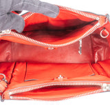Prada Rosso Suede Vitello Handbag