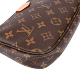 Louis Vuitton Canvas Monogram Single Multipochette Shoulder Bag