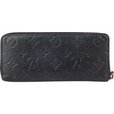 Louis Vuitton Leather Empreinte Monogram Clemence Wallet