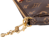 Louis Vuitton Canvas Monogram Single Multipochette Shoulder Bag